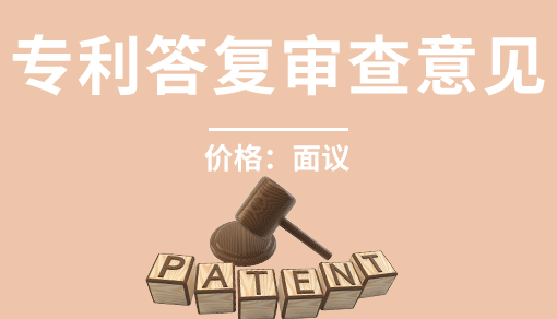 專利答復審查意見