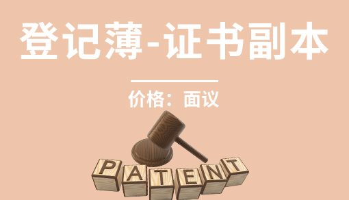 登記薄-證書副本