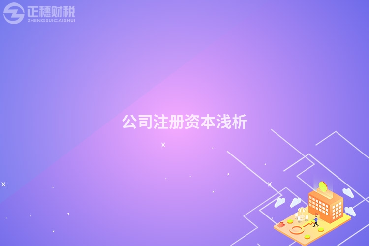 公司注冊資本淺析