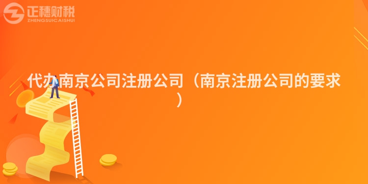 代辦南京公司注冊公司（南京注冊公司的要求）
