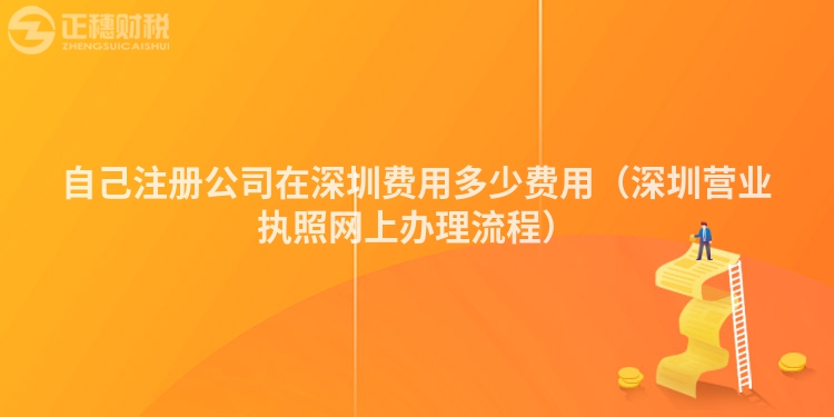 自己注冊公司在深圳費用多少費用（深圳營業(yè)執(zhí)照網(wǎng)上辦理流程）