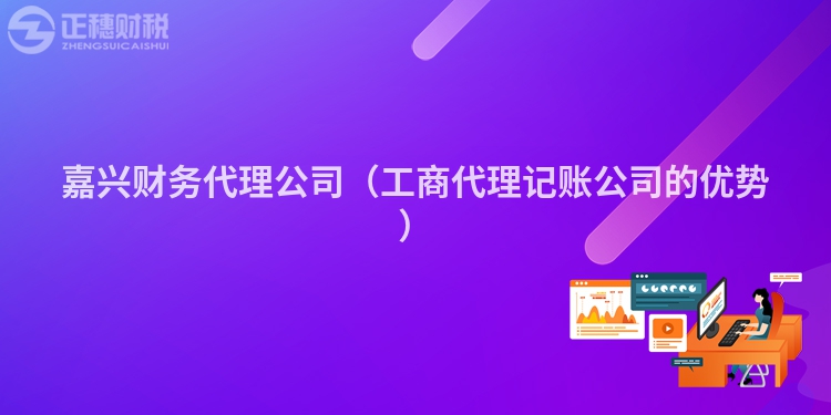 嘉興財務代理公司（工商代理記賬公司的優勢）